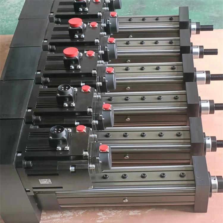 精密折返式伺服電動(dòng)缸，工業(yè)級(jí)長(zhǎng)行程，速度位置可調(diào)